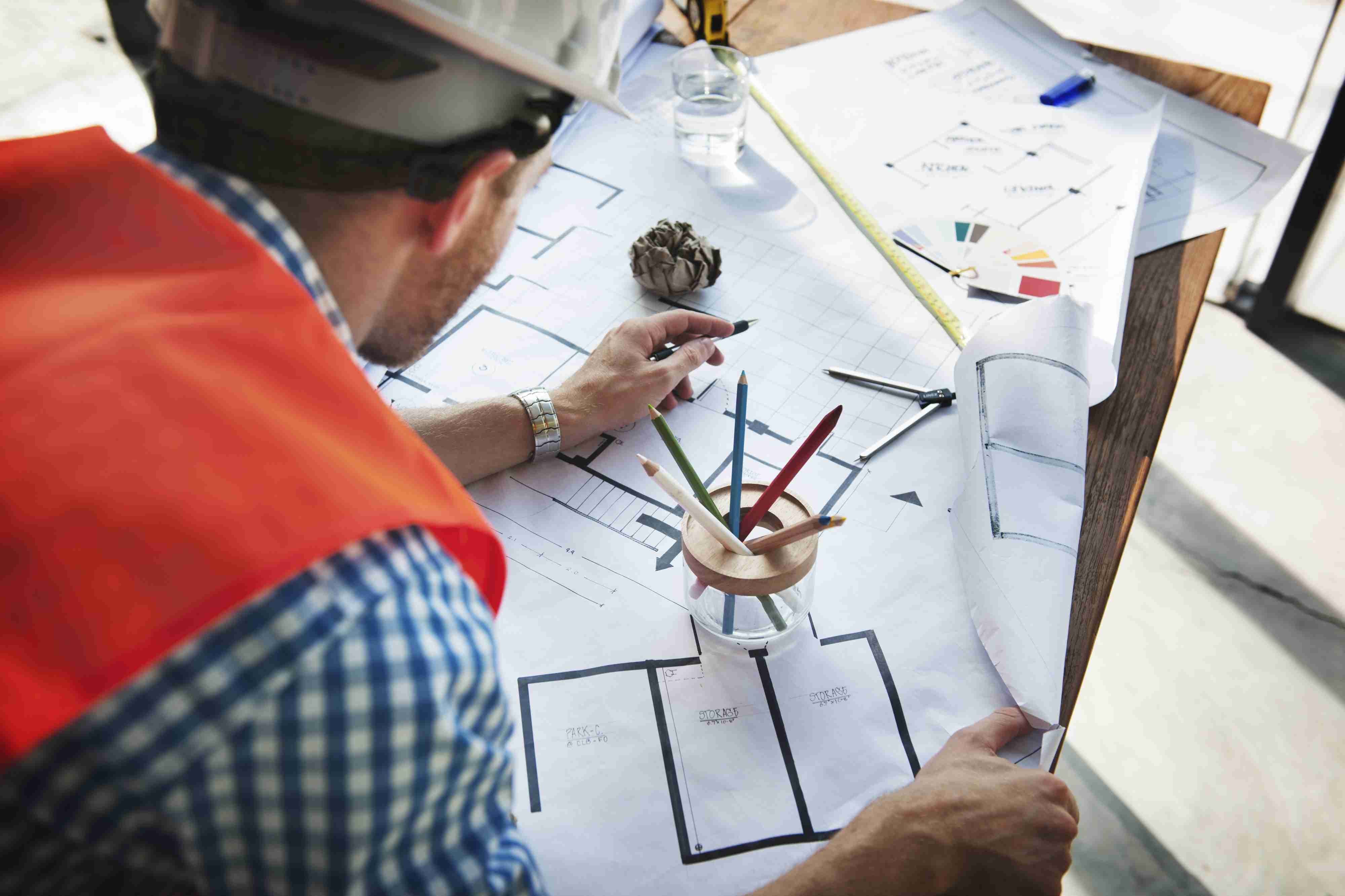 Construction Interior Blueprint Plan Designing Concept Construction Interior Blueprint Plan Designing Concept